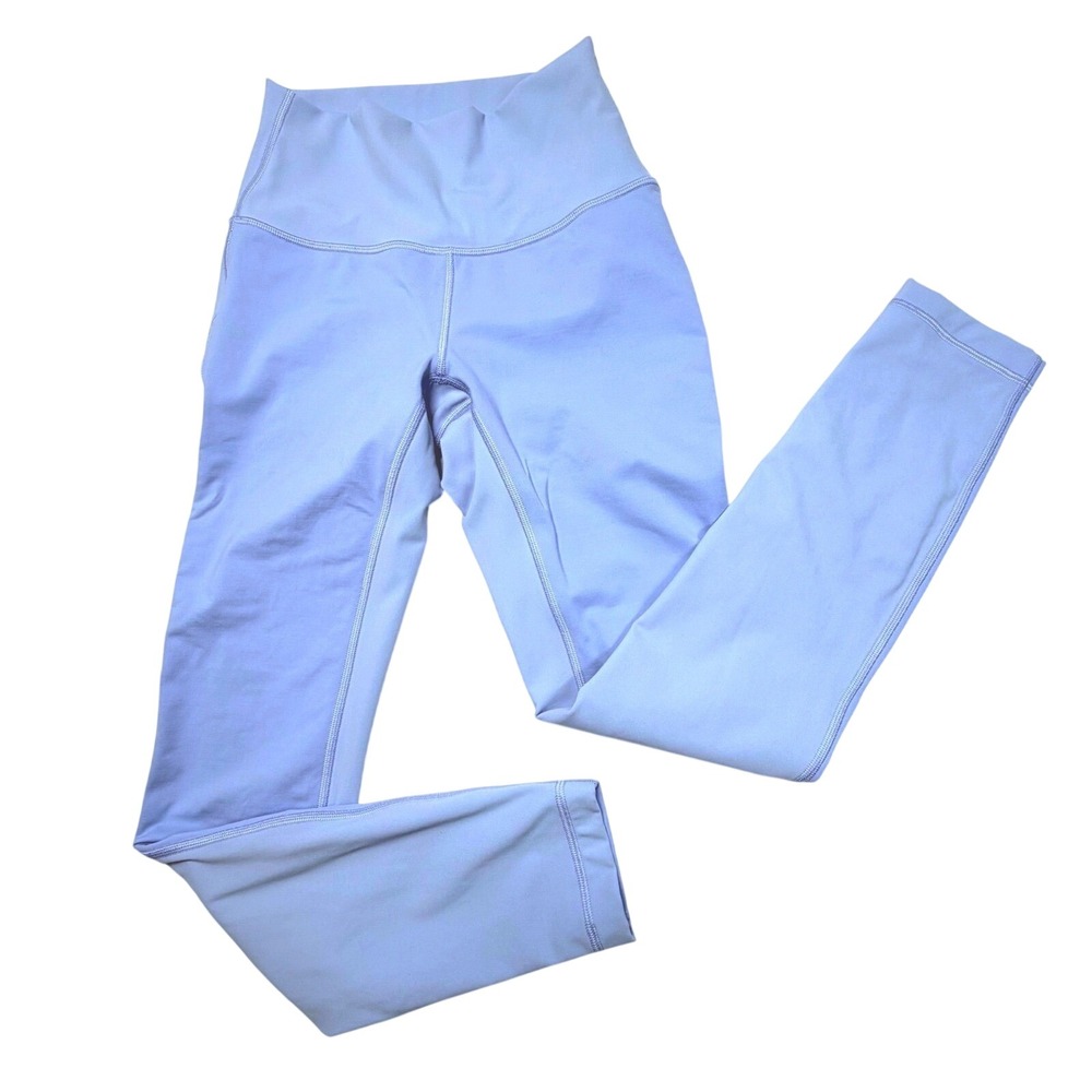 Lululemon Align High Rise Pants Womens 4 Light Blue Nulu Leggings 25 28
